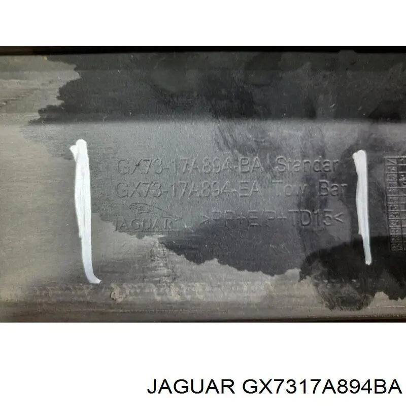 Spojler tylnego zderzaka Jaguar GX7317A894BA cena, od 50,38 USD