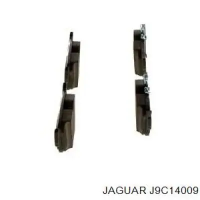 Okładziny (klocki) do hamulców tarczowych tylne Jaguar J9C14009
