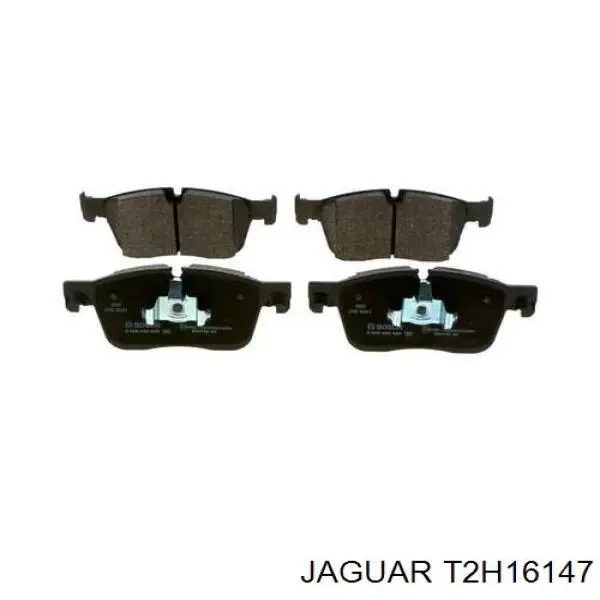 Klocki hamulcowe przednie tarczowe T2H16147 Jaguar