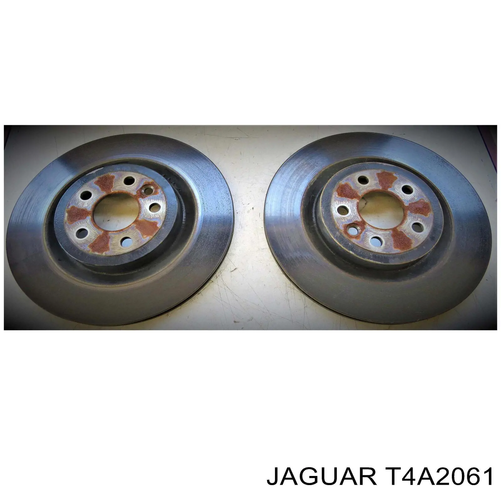 T4A2061 Jaguar Tarcza hamulcowa tylna