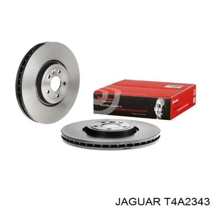 T4A2343 Jaguar Tarcza hamulcowa przednia