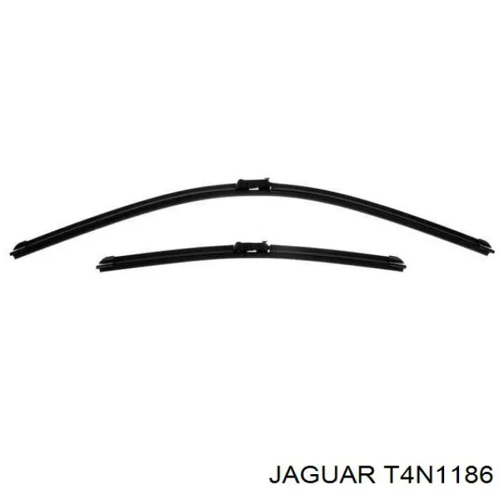 T4N1186 Jaguar Pióro wycieraczki szyby przedniej, zestaw (2 szt.)