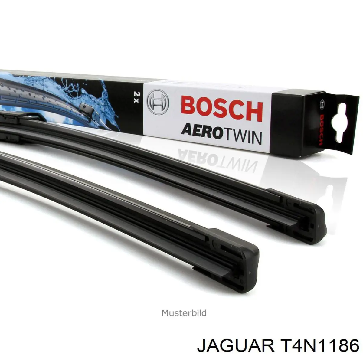Pióro wycieraczki szyby przedniej, zestaw (2 szt.) Jaguar T4N1186 cena, od 26,54 USD