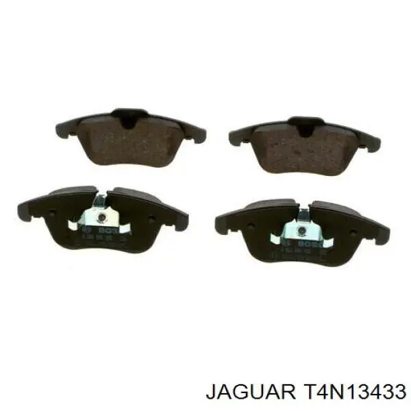 Klocki hamulcowe przednie tarczowe T4N13433 Jaguar