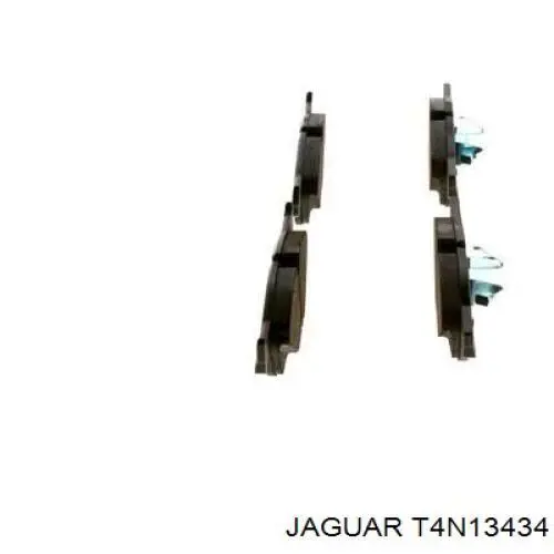 Do koszyka T4N13434 Jaguar Klocki hamulcowe przednie tarczowe