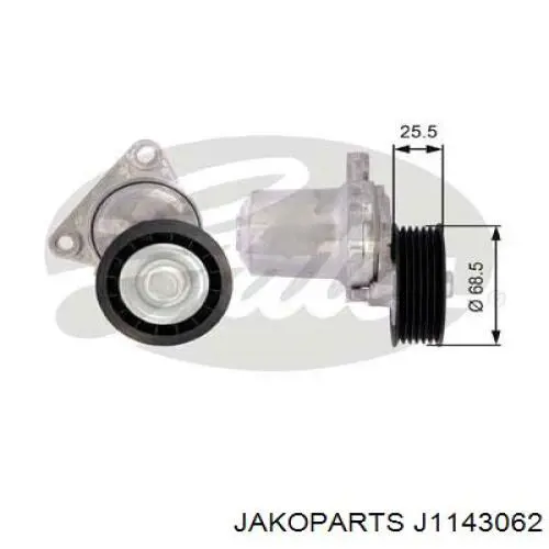 Do koszyka J1143062 Jakoparts Napinacz paska napędowego