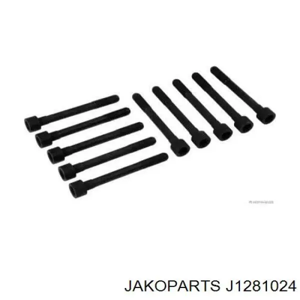 Do koszyka J1281024 Jakoparts Śruba głowicy cylindrów