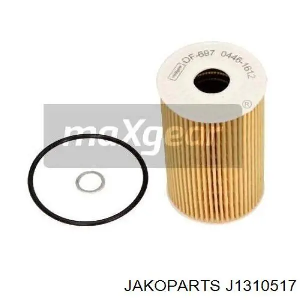 Do koszyka J1310517 Jakoparts Filtr oleju
