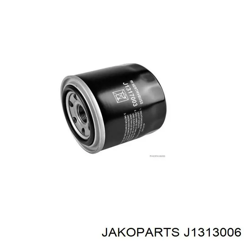 Do koszyka J1313006 Jakoparts Filtr oleju