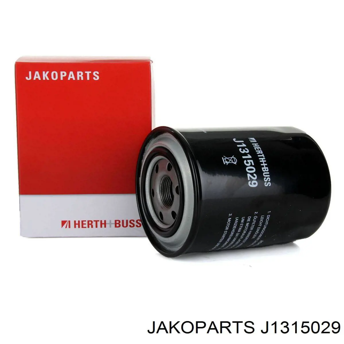 Do koszyka J1315029 Jakoparts Filtr oleju