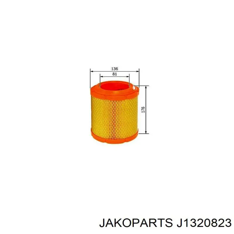 J1320823 Jakoparts Filtr powietrza