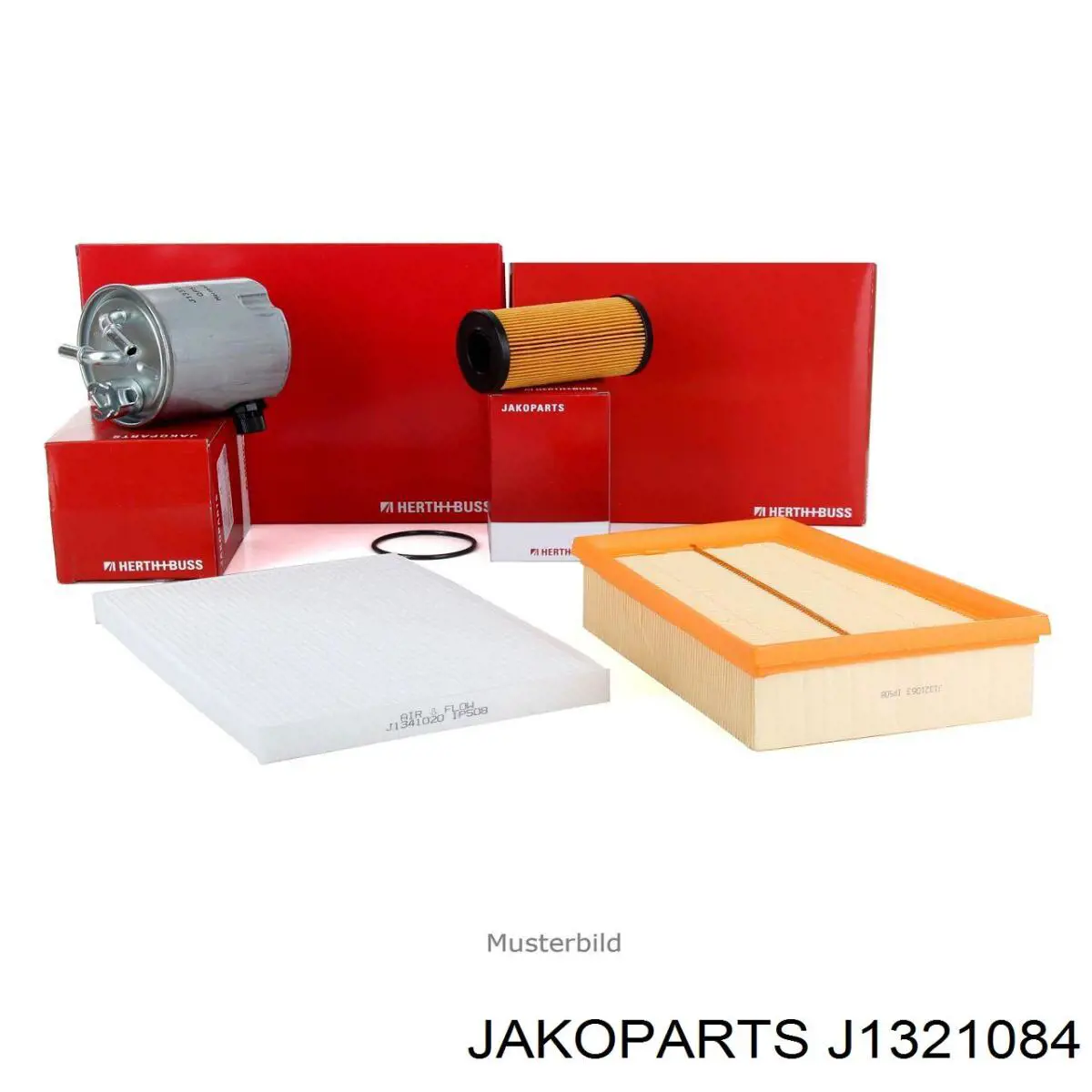 Do koszyka J1321084 Jakoparts Filtr powietrza