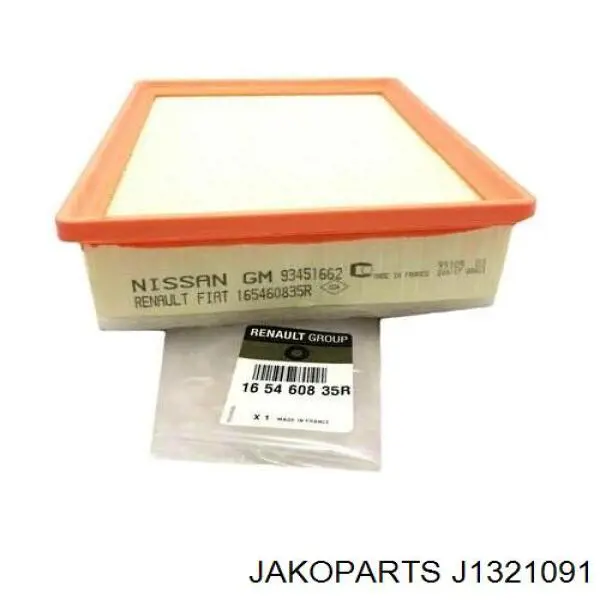 Do koszyka J1321091 Jakoparts Filtr powietrza