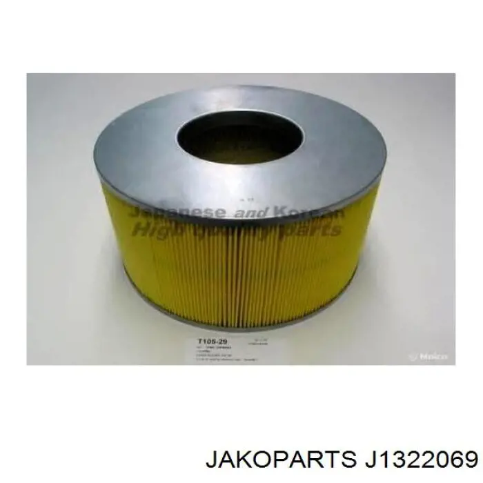 Do koszyka J1322069 Jakoparts Filtr powietrza