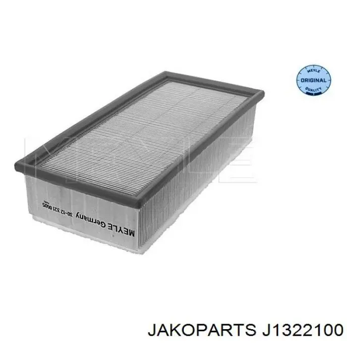 Do koszyka J1322100 Jakoparts Filtr powietrza