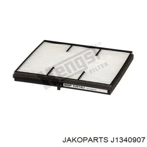 Do koszyka J1340907 Jakoparts Filtr kabiny