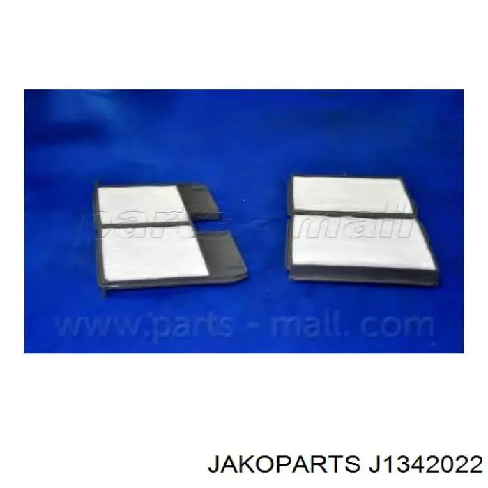 Do koszyka J1342022 Jakoparts Filtr kabiny