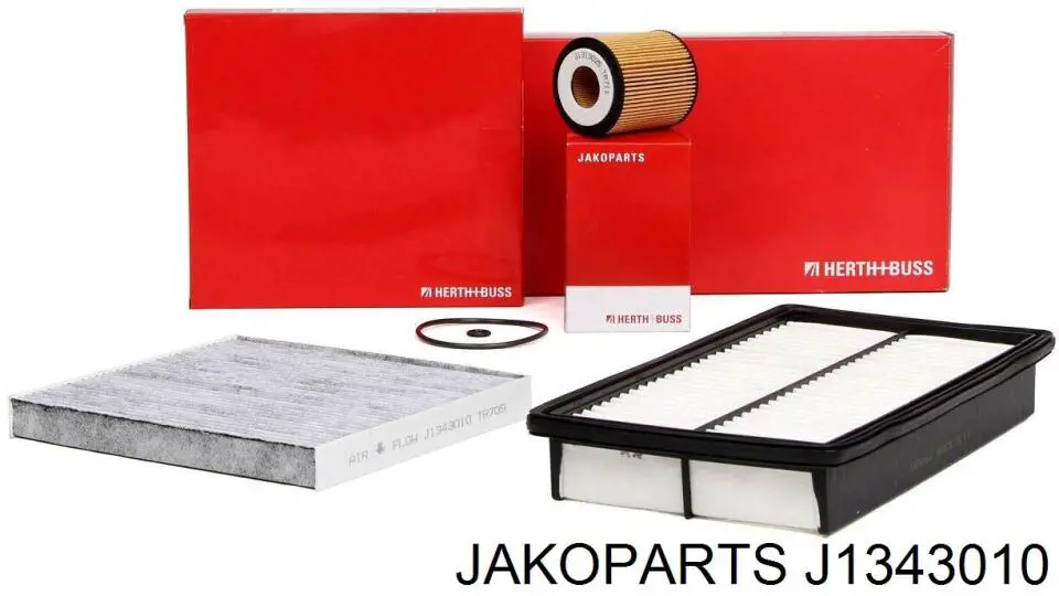 Do koszyka J1343010 Jakoparts Filtr kabiny