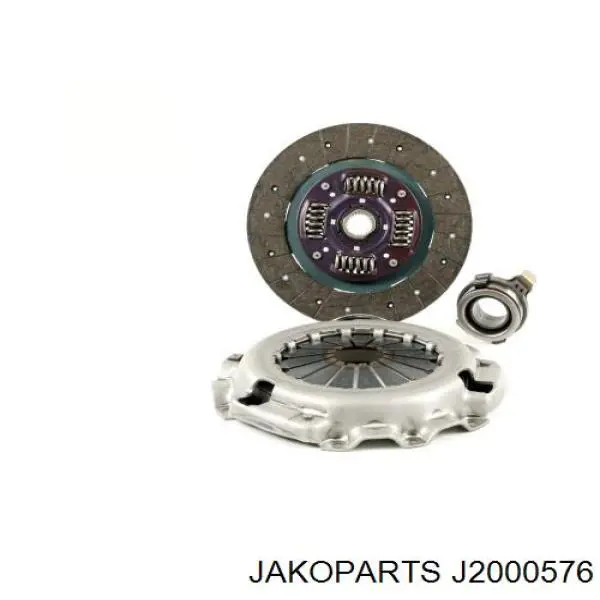 Zestaw sprzęgła (3 części) Jakoparts J2000576 cena, od 149,35 USD