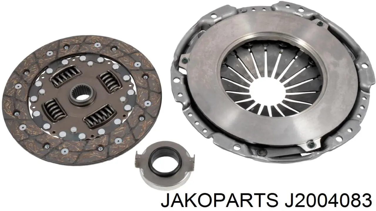 Do koszyka 22105RBB315 Honda Zestaw sprzęgła (3 części)