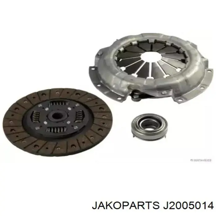 Zestaw sprzęgła (3 części) Jakoparts J2005014 cena, od 118,54 USD