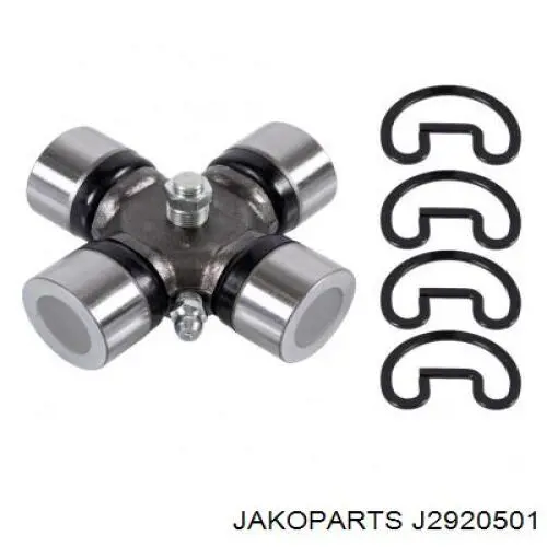 Do koszyka J2920501 Jakoparts Krzyżak wału Cardana tylnego