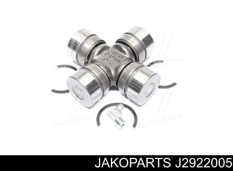 Krzyżak wału Cardana tylnego Jakoparts J2922005 cena, od 17,61 USD