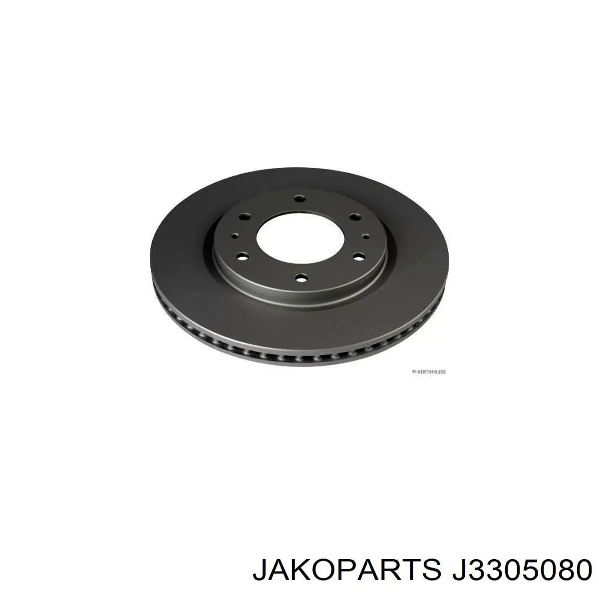 J3305080 Jakoparts Tarcza hamulcowa przednia