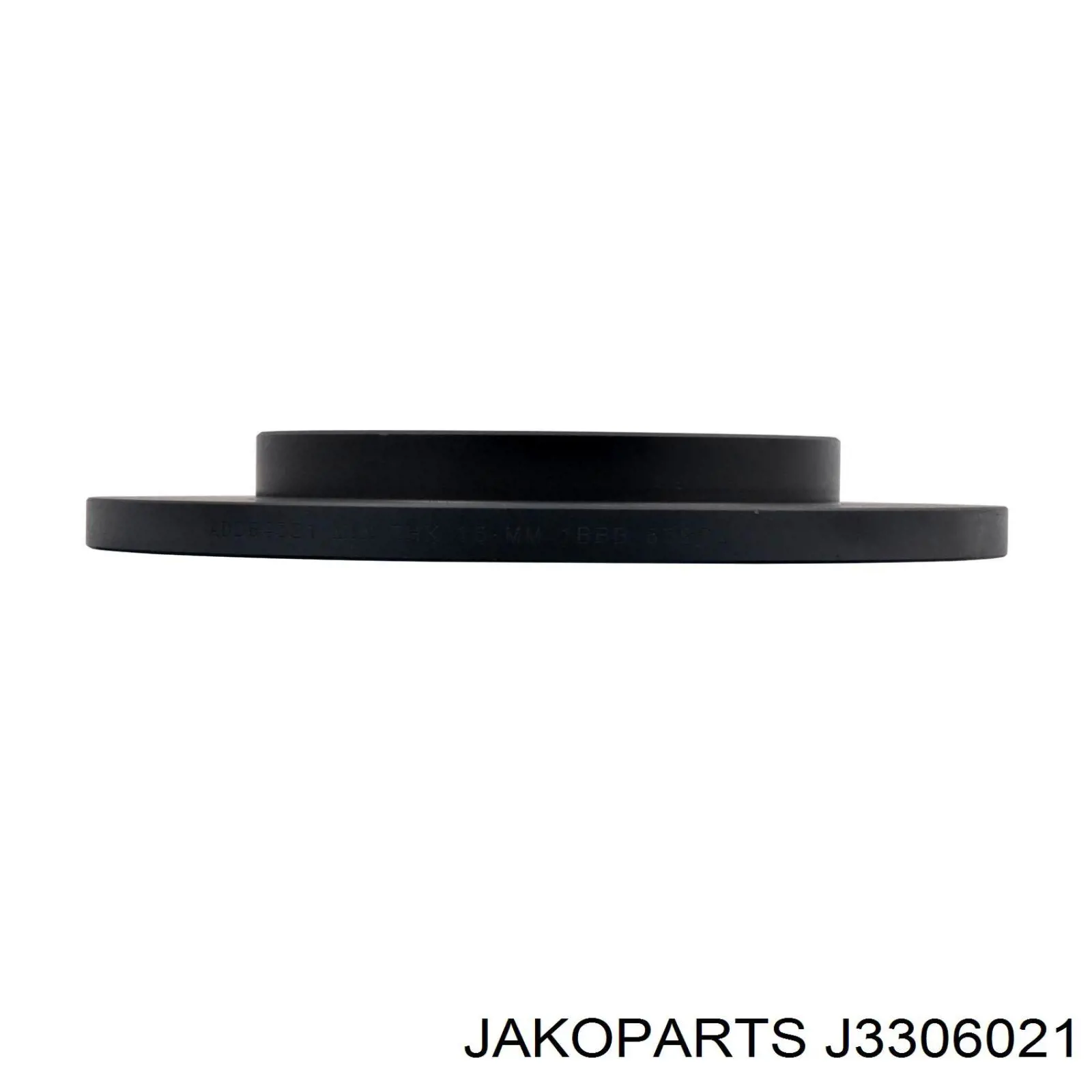 Do koszyka J3306021 Jakoparts Tarcza hamulcowa przednia