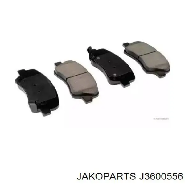 J3600556 Jakoparts Klocki hamulcowe przednie tarczowe