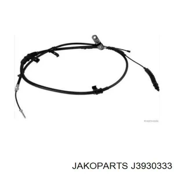J3930333 Jakoparts Linka hamulca ręcznego tylna prawa