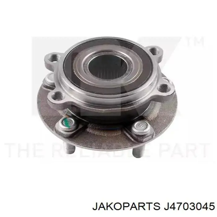 Do koszyka J4703045 Jakoparts Piasta przednia