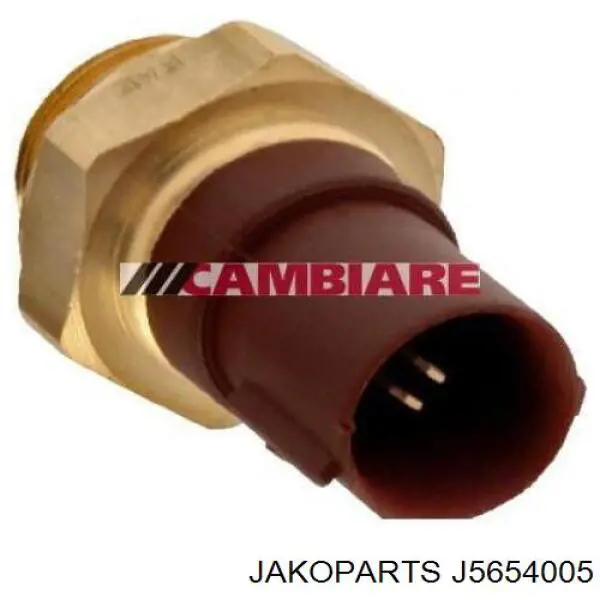 Do koszyka J5654005 Jakoparts Czujnik temperatury płynu chłodzącego (włączenia wentylatora chłodnicy)