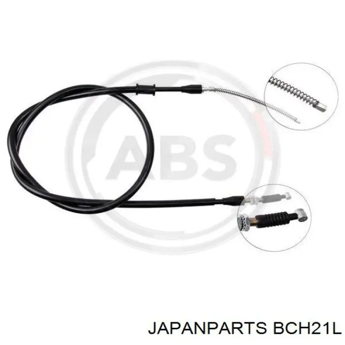 BC-H21L Japan Parts linka hamulca ręcznego tylna lewa