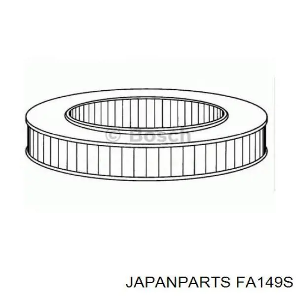 Filtr powietrza Japan Parts FA149S cena, od 7,92 USD