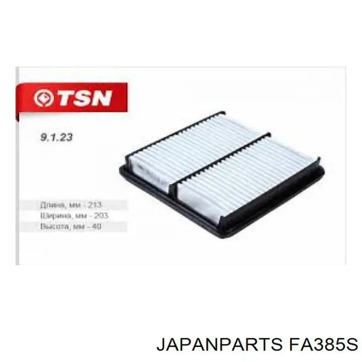 Do koszyka FA385S Japan Parts Filtr powietrza