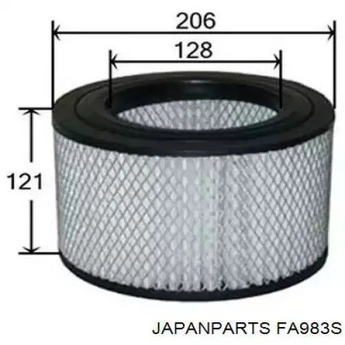 Do koszyka FA983S Japan Parts Filtr powietrza