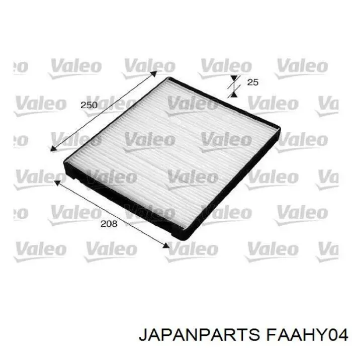 Filtr kabiny Japan Parts FAAHY04 cena, od 11,70 USD