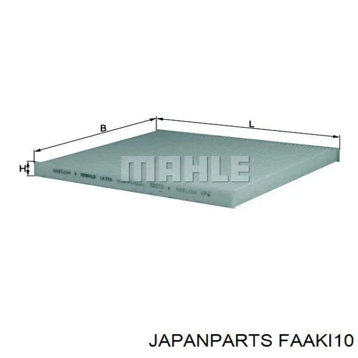 Filtr kabiny FAAKI10 Japan Parts