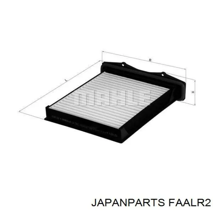 Filtr kabiny Japan Parts FAALR2 cena, od 15,15 USD