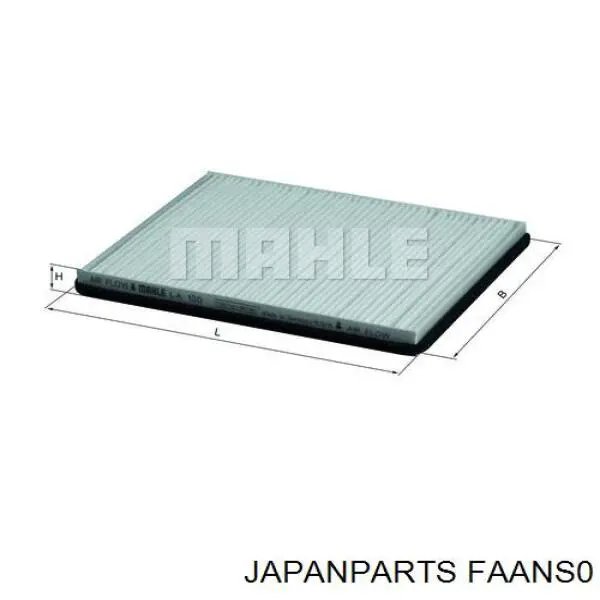 Filtr kabiny Japan Parts FAANS0 cena, od 8,12 USD