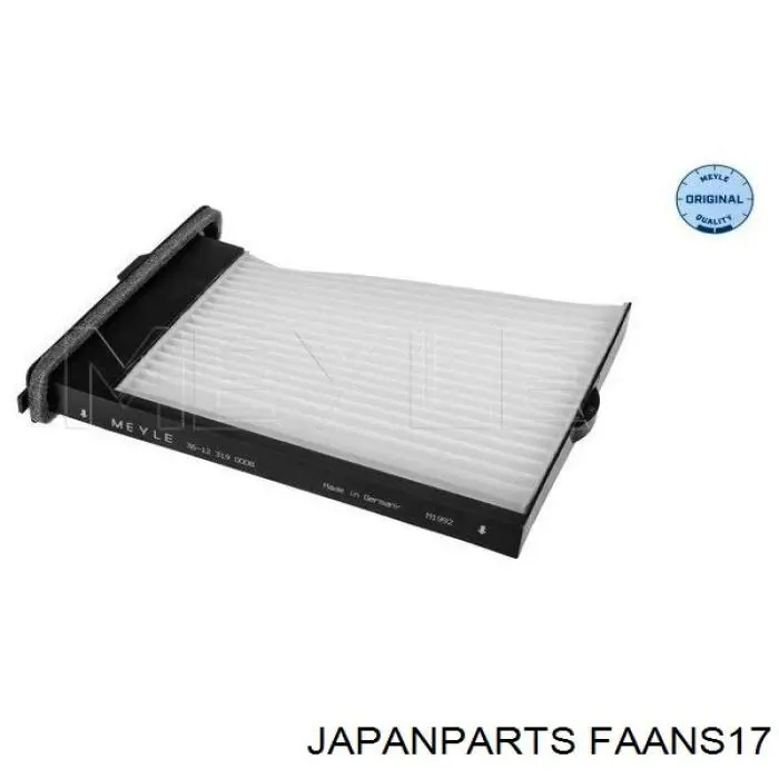 Do koszyka FAANS17 Japan Parts Filtr kabiny