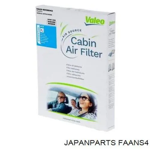 Do koszyka FAANS4 Japan Parts Filtr kabiny