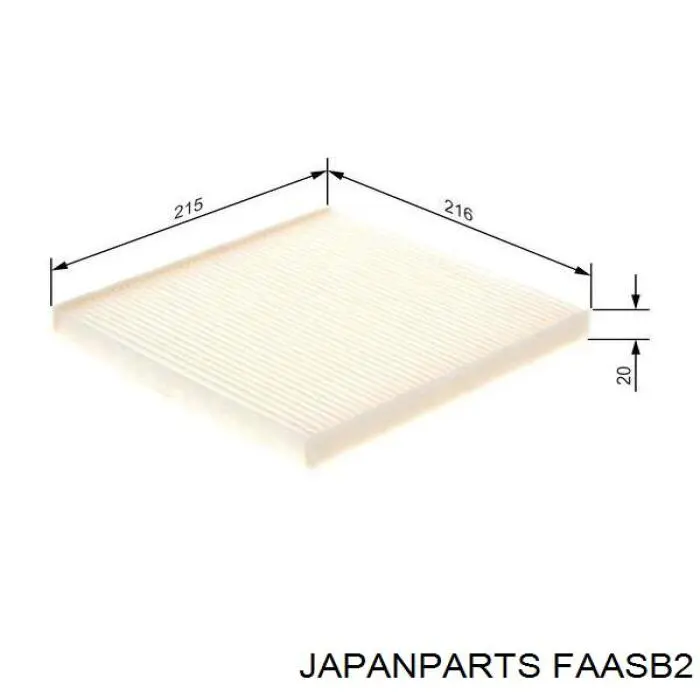 Filtr kabiny Japan Parts FAASB2 cena, od 7,36 USD