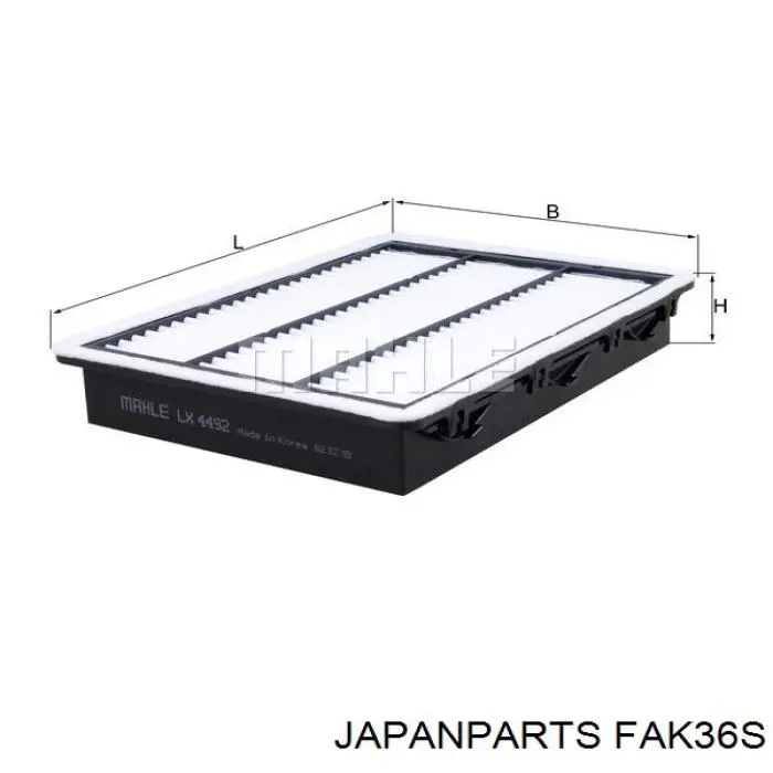 FAK36S Japan Parts Filtr powietrza
