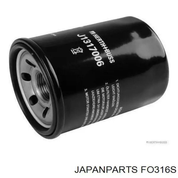 Filtr oleju Japan Parts FO316S cena, od 7,50 USD