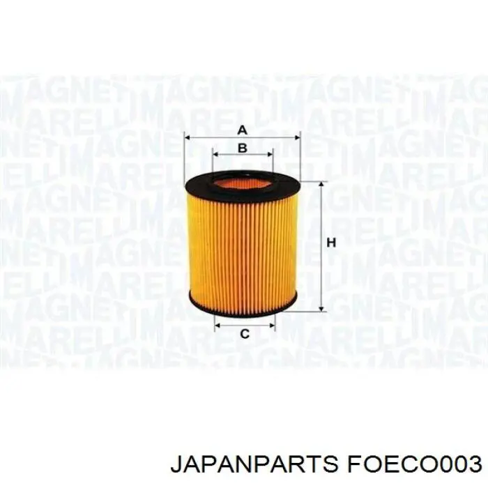 Filtr oleju Japan Parts FOECO003 cena, od 7,64 USD