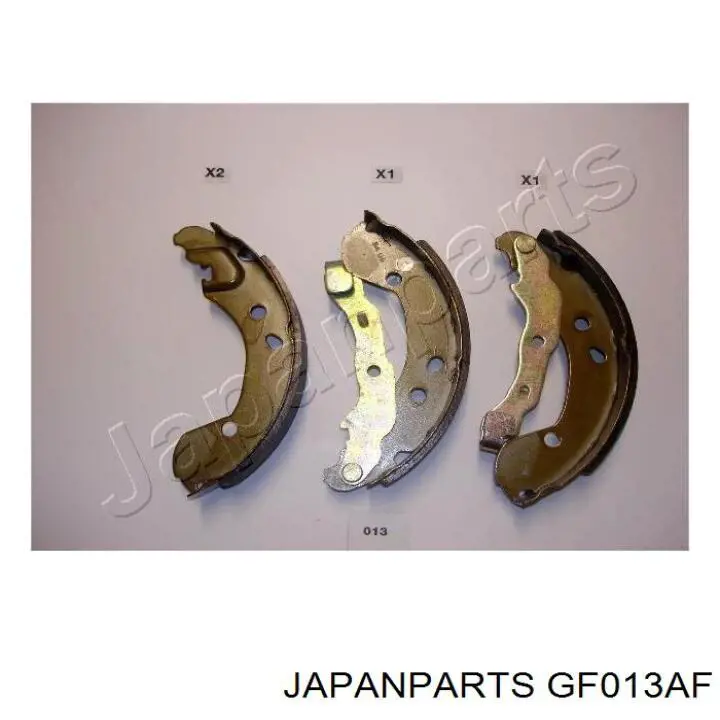 Klocki hamulcowe tylne bębnowe Japan Parts GF013AF cena, od 26,19 USD