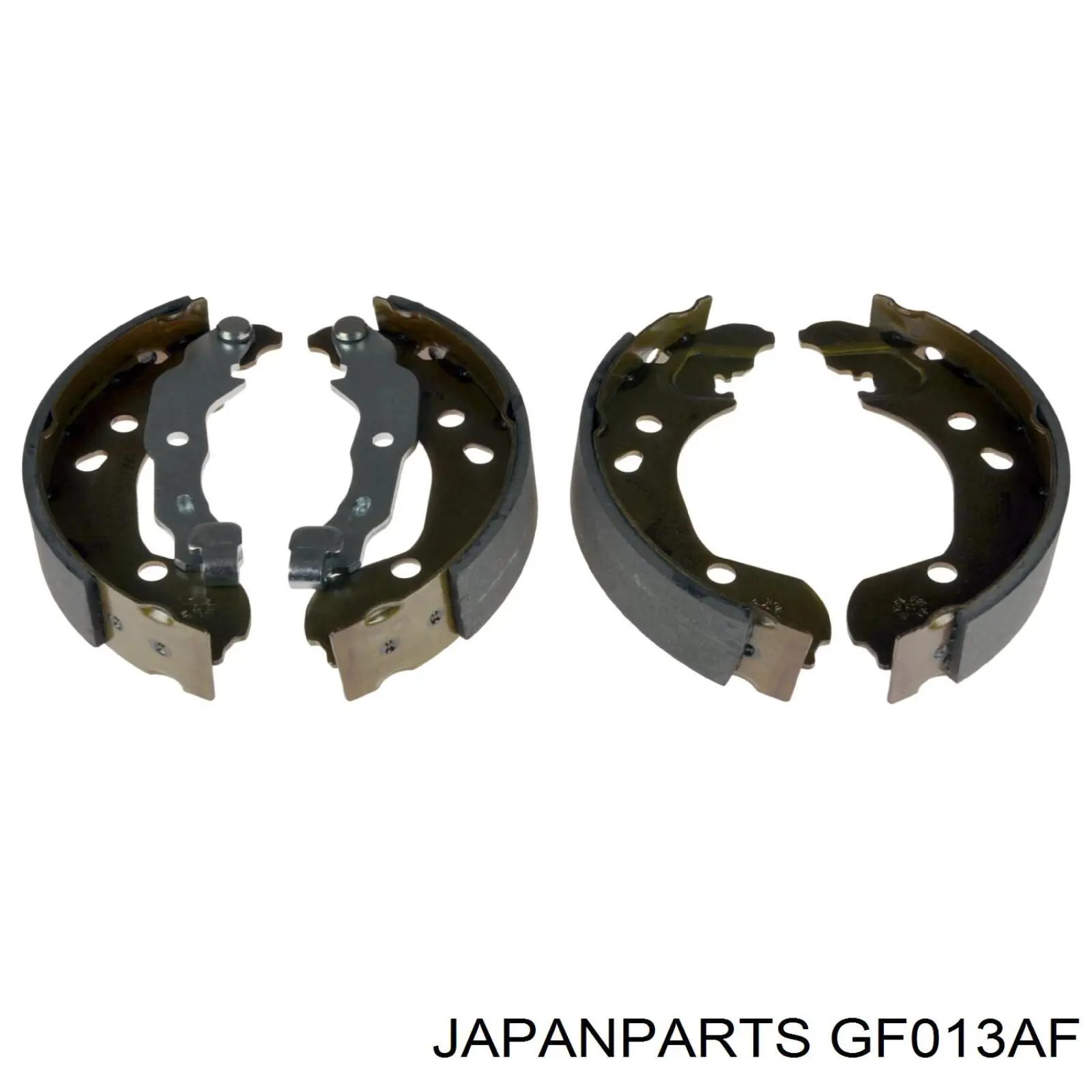 Do koszyka GF013AF Japan Parts Klocki hamulcowe tylne bębnowe