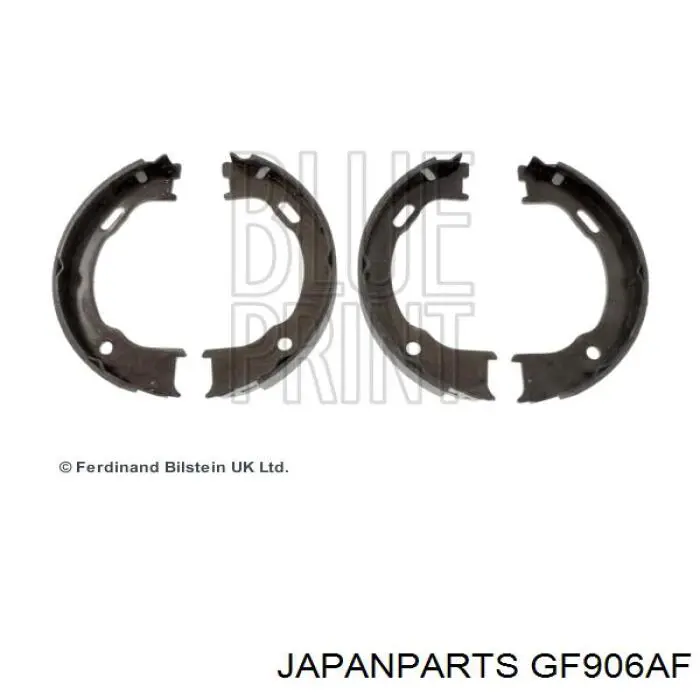 Klocki hamulca ręcznego Japan Parts GF906AF cena, od 30,87 USD